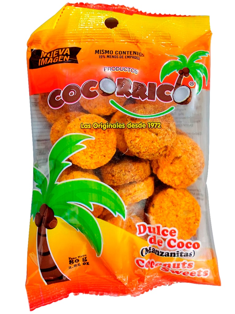 Manzanitas Cocorrico 80Gr