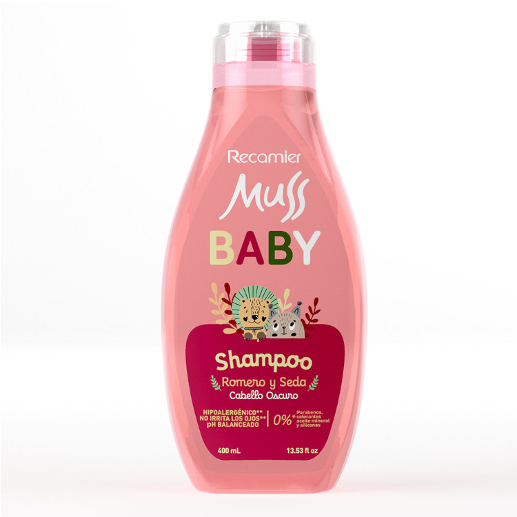 Shampoo Muss Baby  Romero y Seda 400Ml