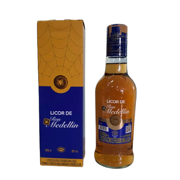 Licor De Ron Medellín 375Ml