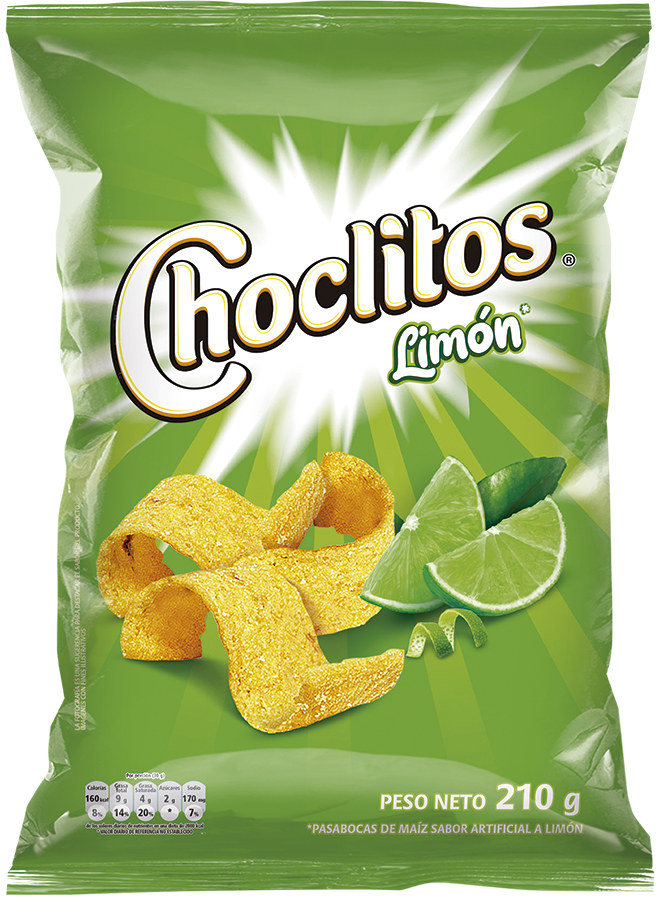 Choclitos Limón 210Gr