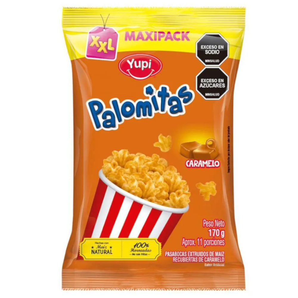 Palomitas Yupi Caramelo Maxipack 170Gr