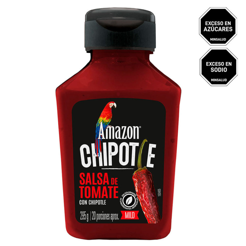 Salsa De Tomate Chipotle Amazon 295Gr