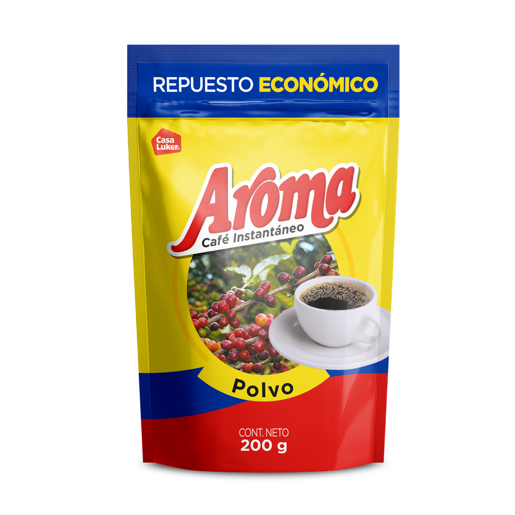 Café Aroma Instantáneo En Polvo Doypack 200Gr