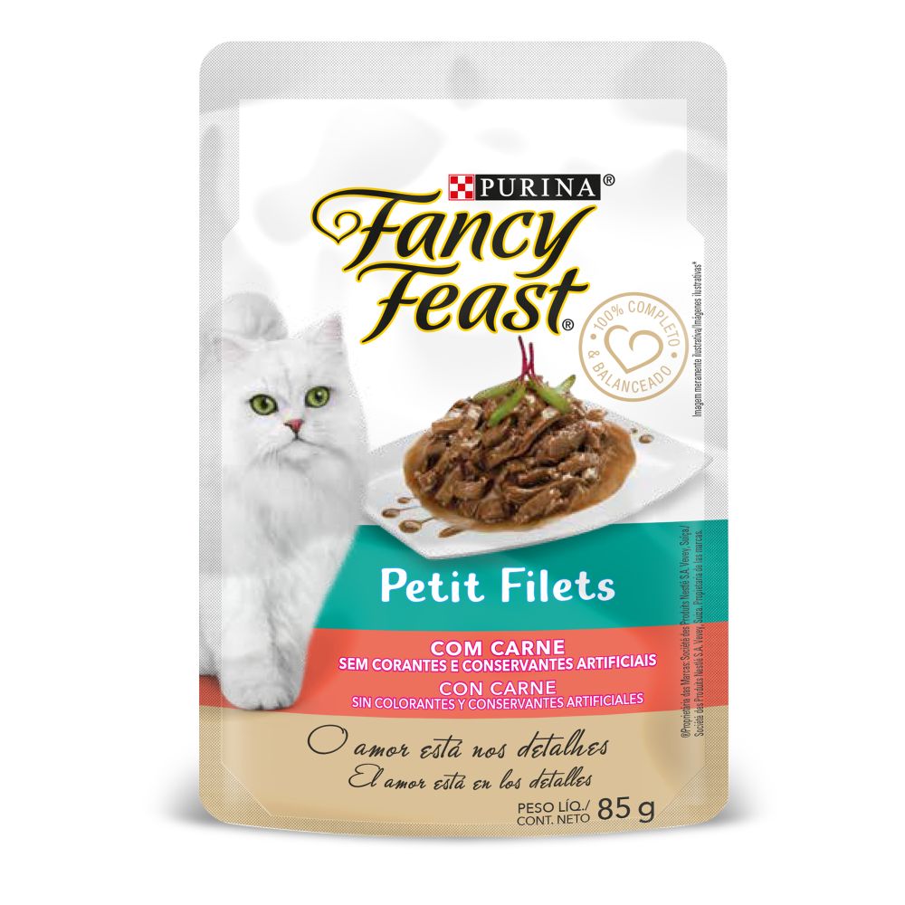 Fancy Feast Petit Filets Salmon 85Gr