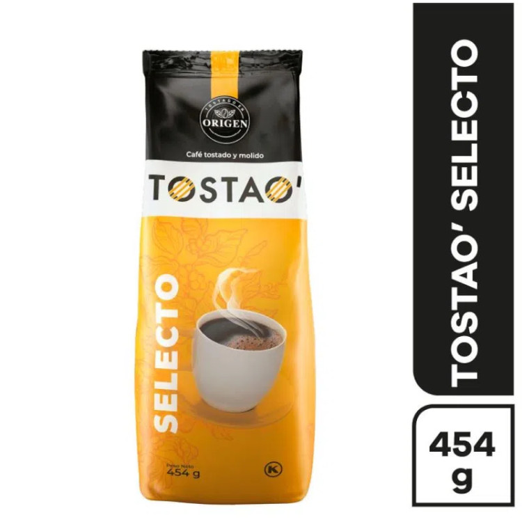 Café Tostao Molido Selecto 454Gr 