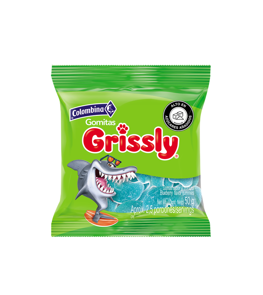 Gomas Grissly Tiburón 50Gr 