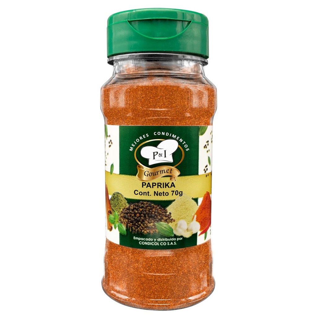 Paprika Gourmet Condicol 70Gr