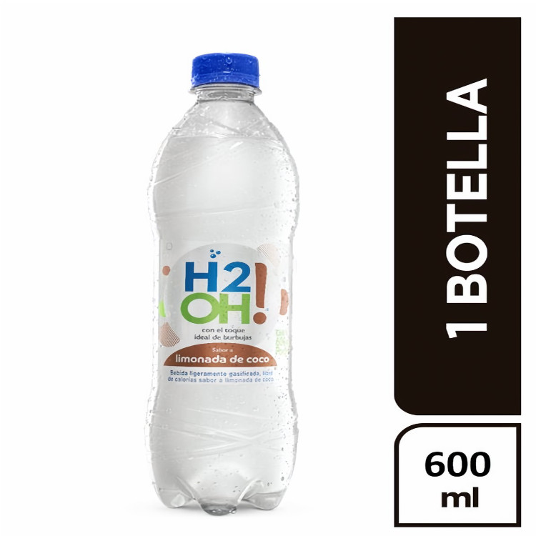 Agua H2oH Limonada De Coco Pet 600Ml