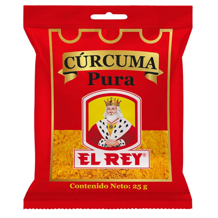 Curcuma El Rey Bolsa 25Gr