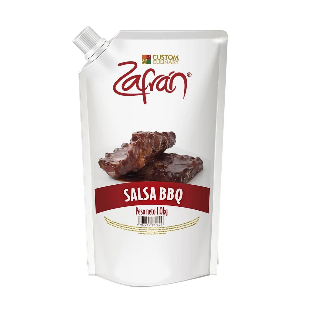 Salsa Zafran Bbq Dulce Doypack 1000Gr