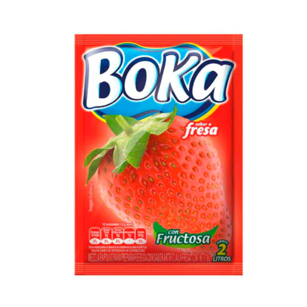 Boka Con Sabor A Fresa 22Gr