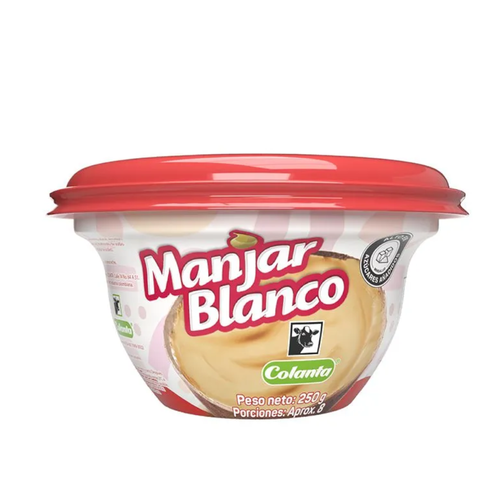 Manjar Blanco Colanta 250Gr