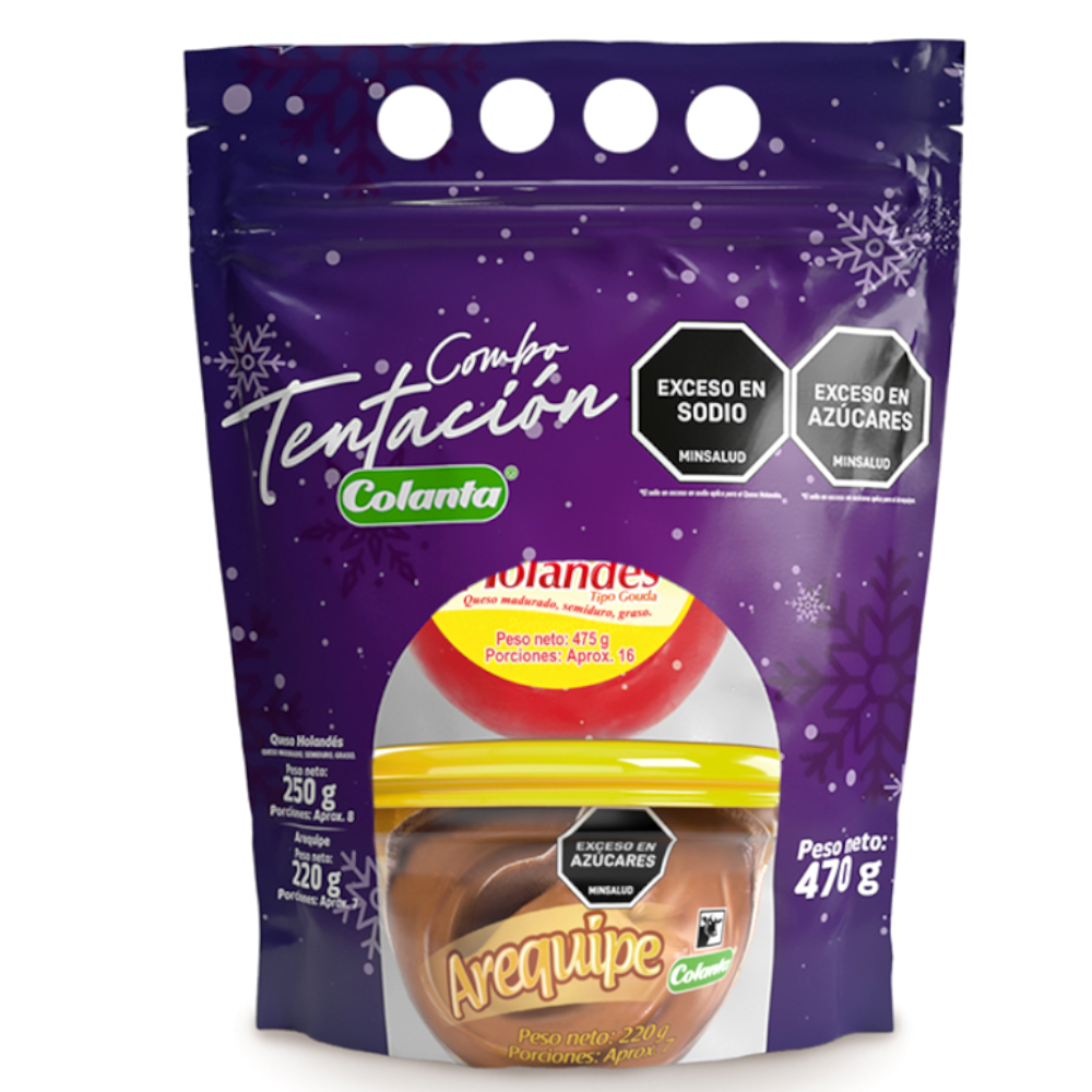 Combo Tentación Colanta Navidad 470Gr