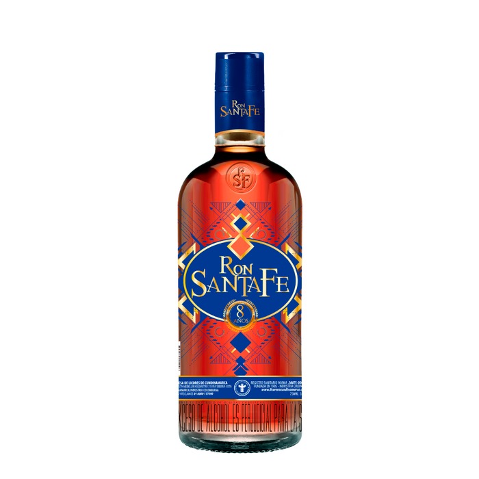 Ron Santafe Gran Reserva 8 Años 750Ml