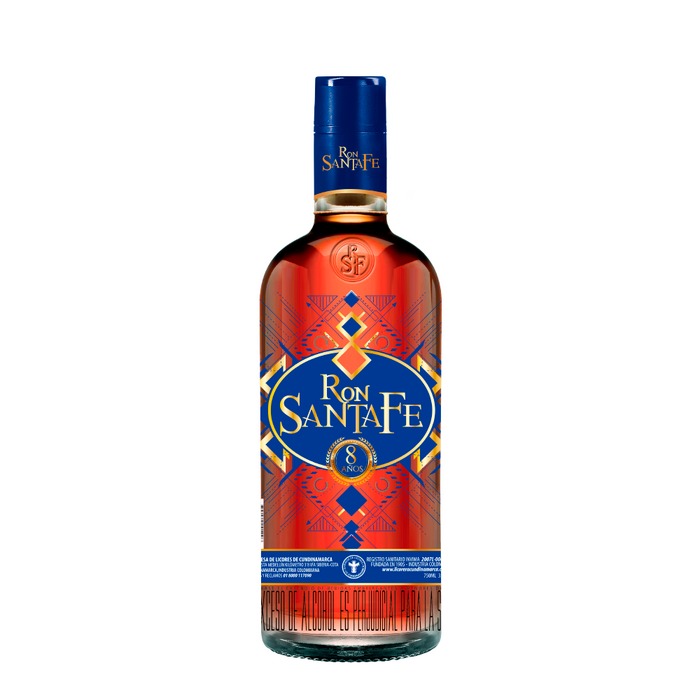 Ron Santafe Gran Reserva 8 Años 750Ml