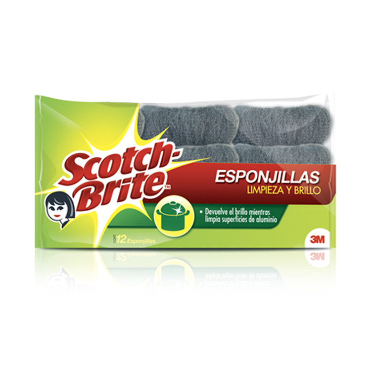 Esponjilla Scott Brite 12 Unidades Brillo