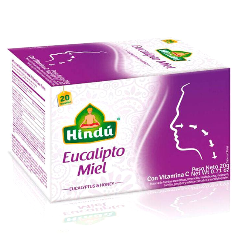 Aromática Hindú Eucalipto Miel 20Gr