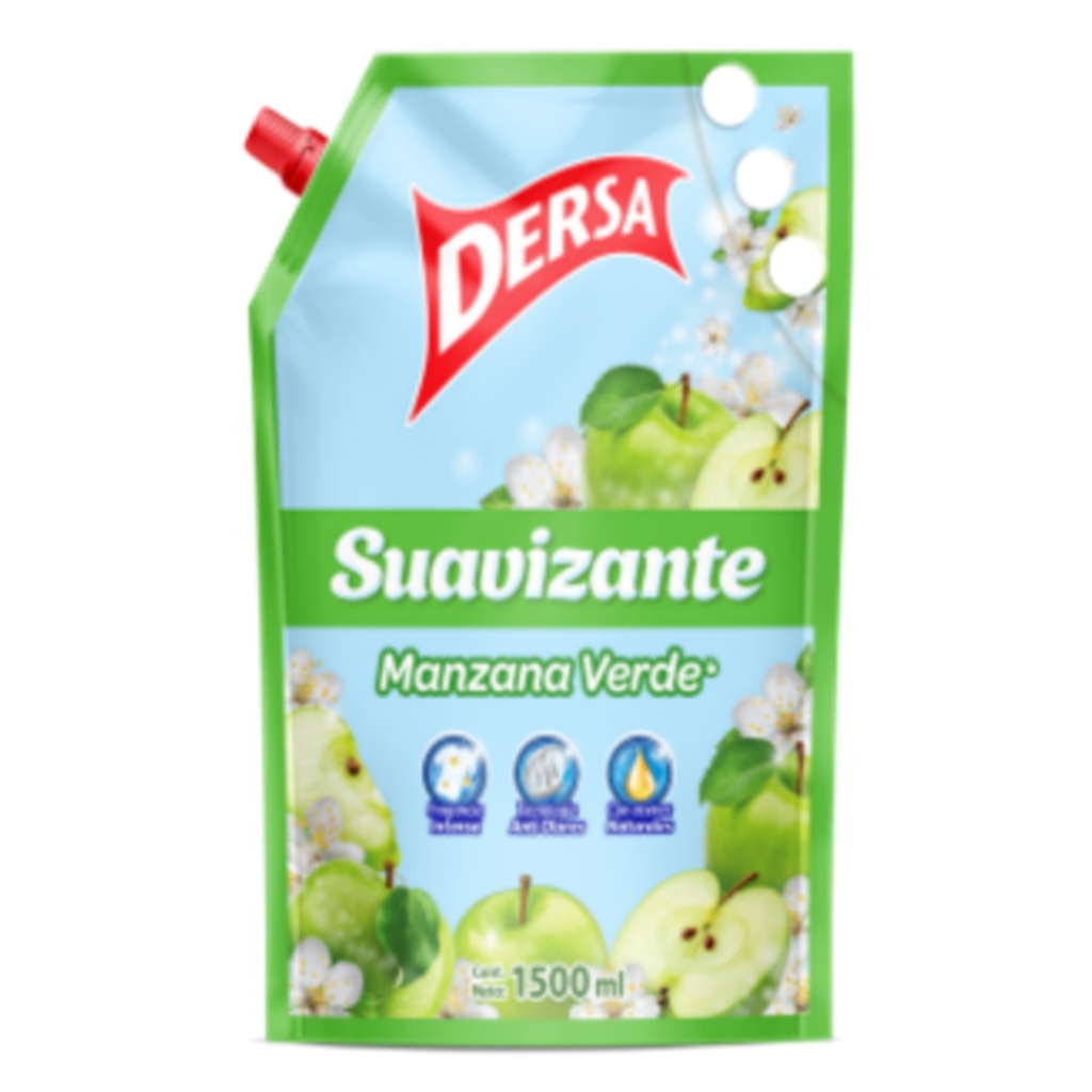 Suavizante Dersa Manzana Verde 1500Ml