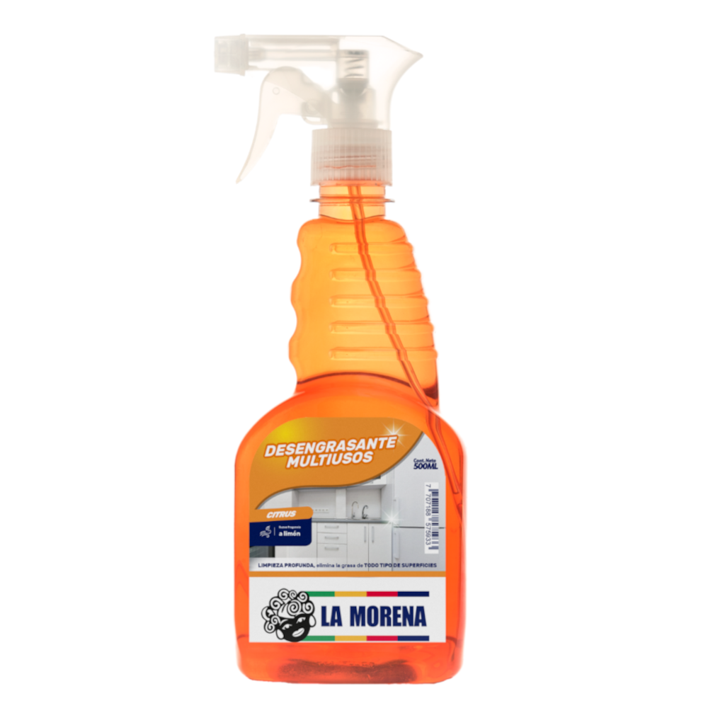 Limpiador Desengrasante Citrus Multiusos La Morena 500Ml