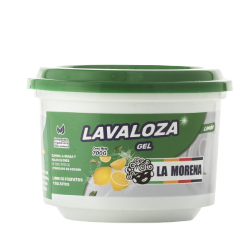 Lava Loza En Gel La Morena Limón 700Gr