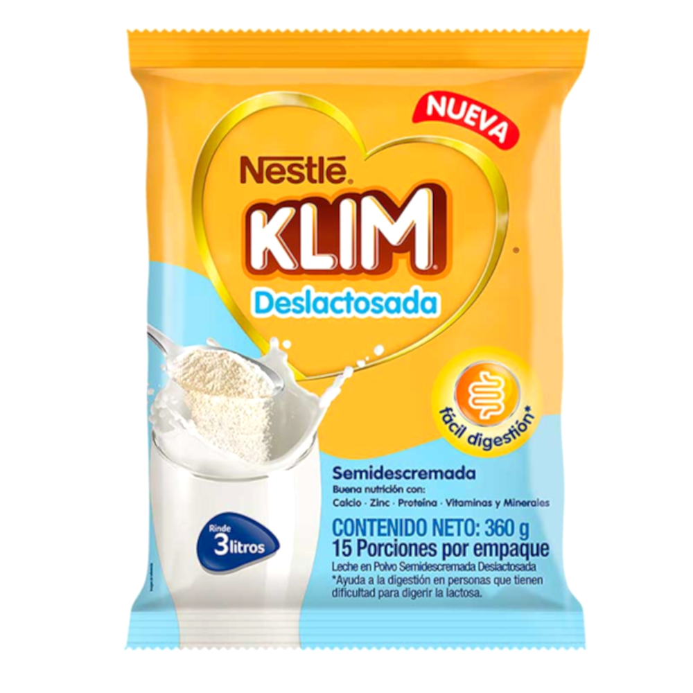 Alimento Lácteo Klim Deslactosado 360Gr