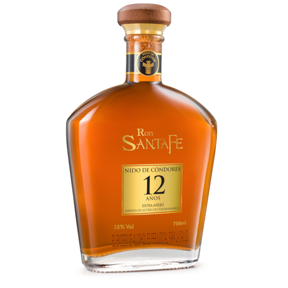 Ron Santafe 12 Años Extra Añejo Botella 750Ml