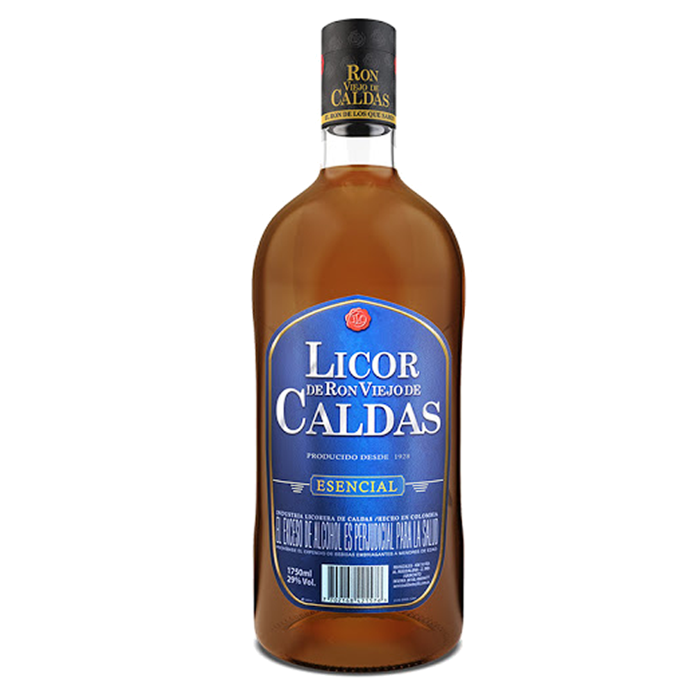 Licor De Ron Viejo Caldas Esencial 1750Ml