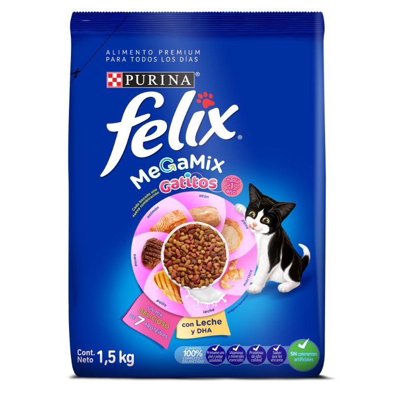 Felix Megamix Gatitos 1500Gr