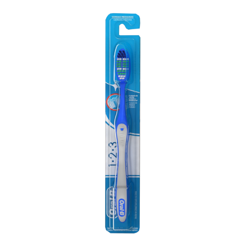 Cepillo Dental Oral B 1 2 3 1Unidad