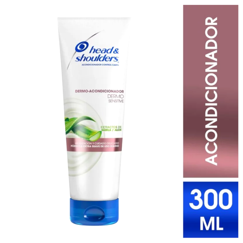Acondicionador  HyS Dermo Sensitive Con Estractos De Aloe 300Ml