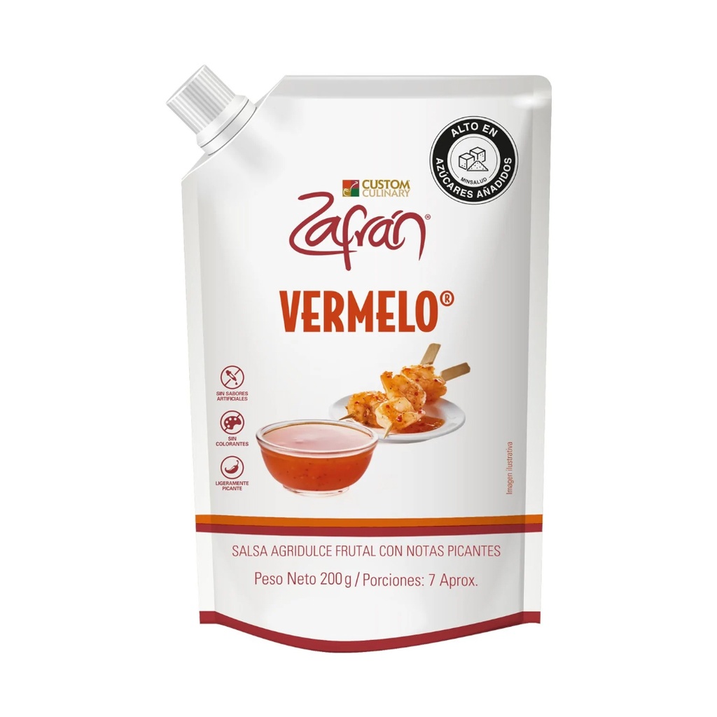 Salsa Zafrán Vermelo Doypak 200Gr