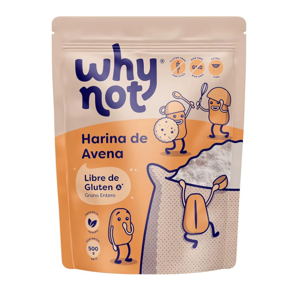 Harina De Avena Why Not 500Gr