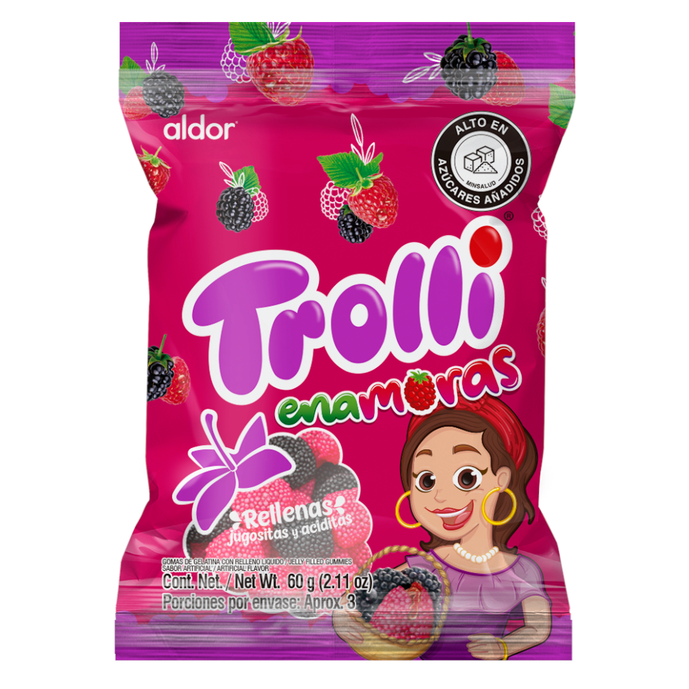 Gomitas Trolli Enamoras 55Gr