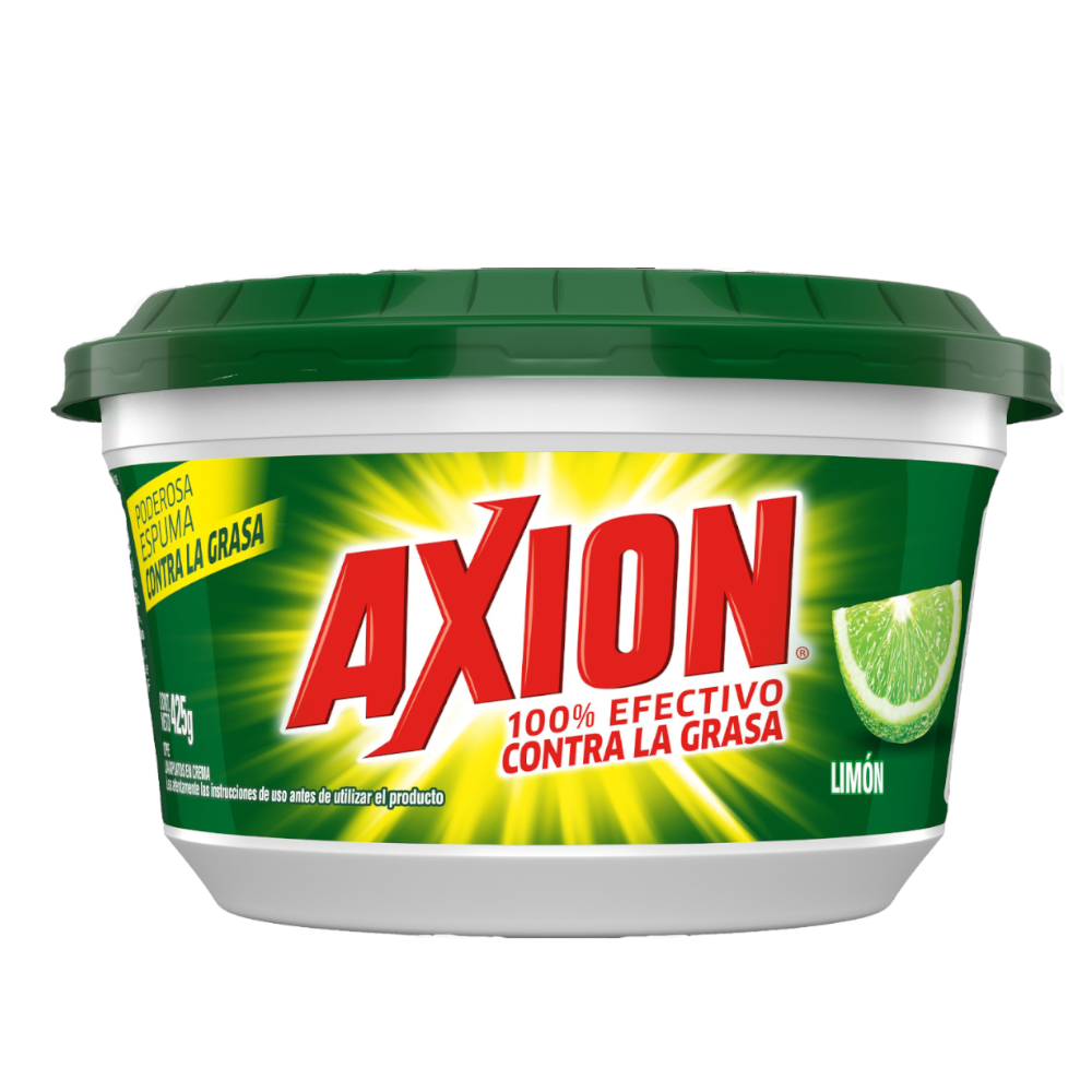 Lavaplatos Axion Limón Crema 425Gr