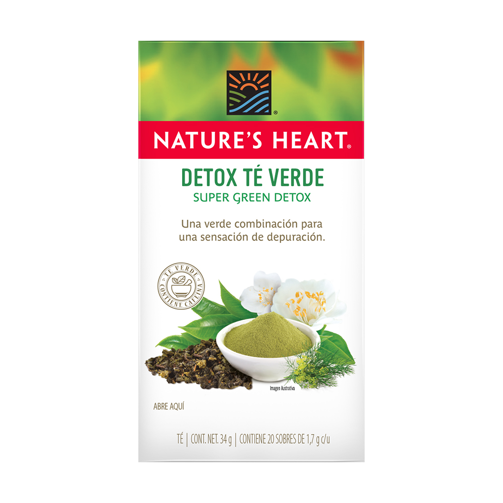 Té Verde Matcha Y Vainilla Nature's Heart 20 Sobres 30Gr