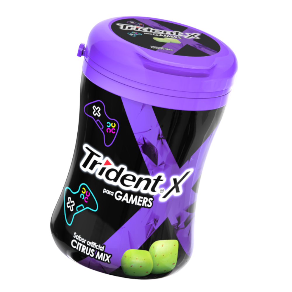 Trident X Citrus Mix Pet 35 Unidades 37.8Gr
