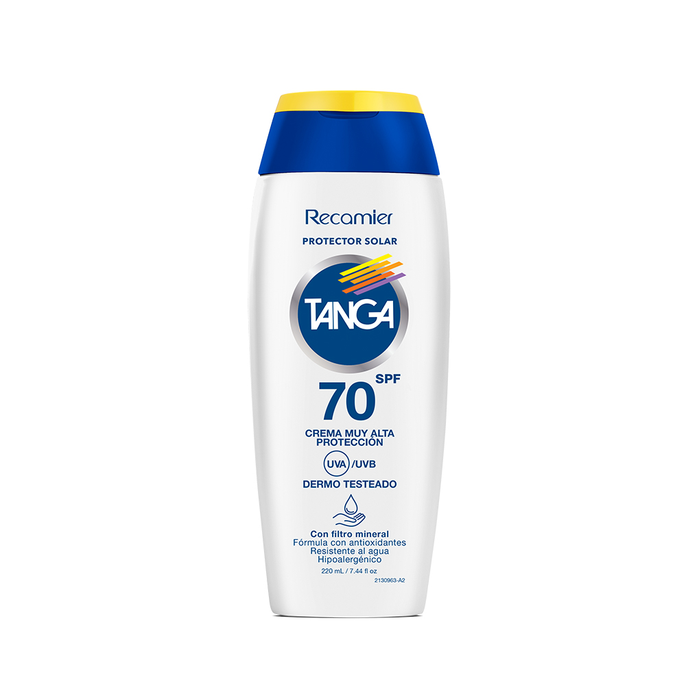 Protector Solar Tanga Spf 70 Crema 220Ml