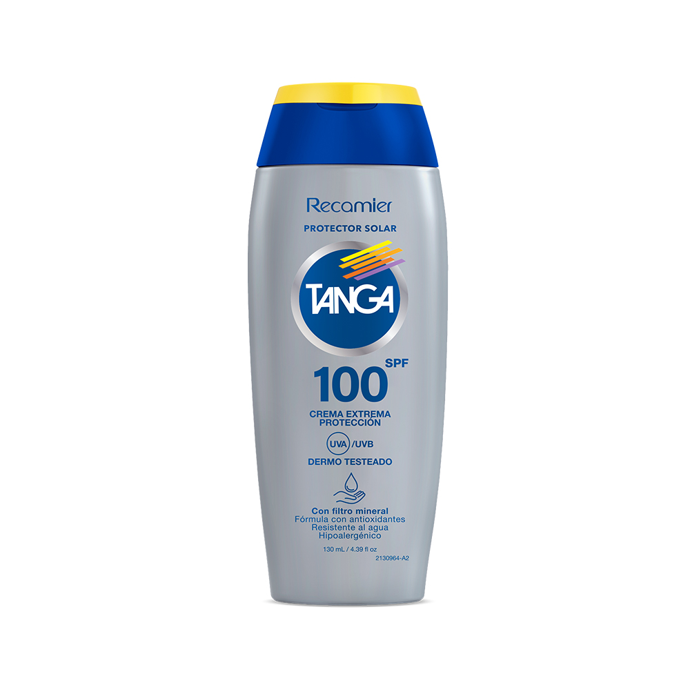 Protector Solar Tanga Spf 100 Crema 130Ml