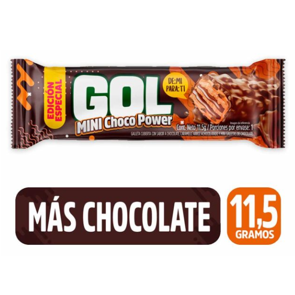 Chocolatina Gol Choco/Power 11.5Gr