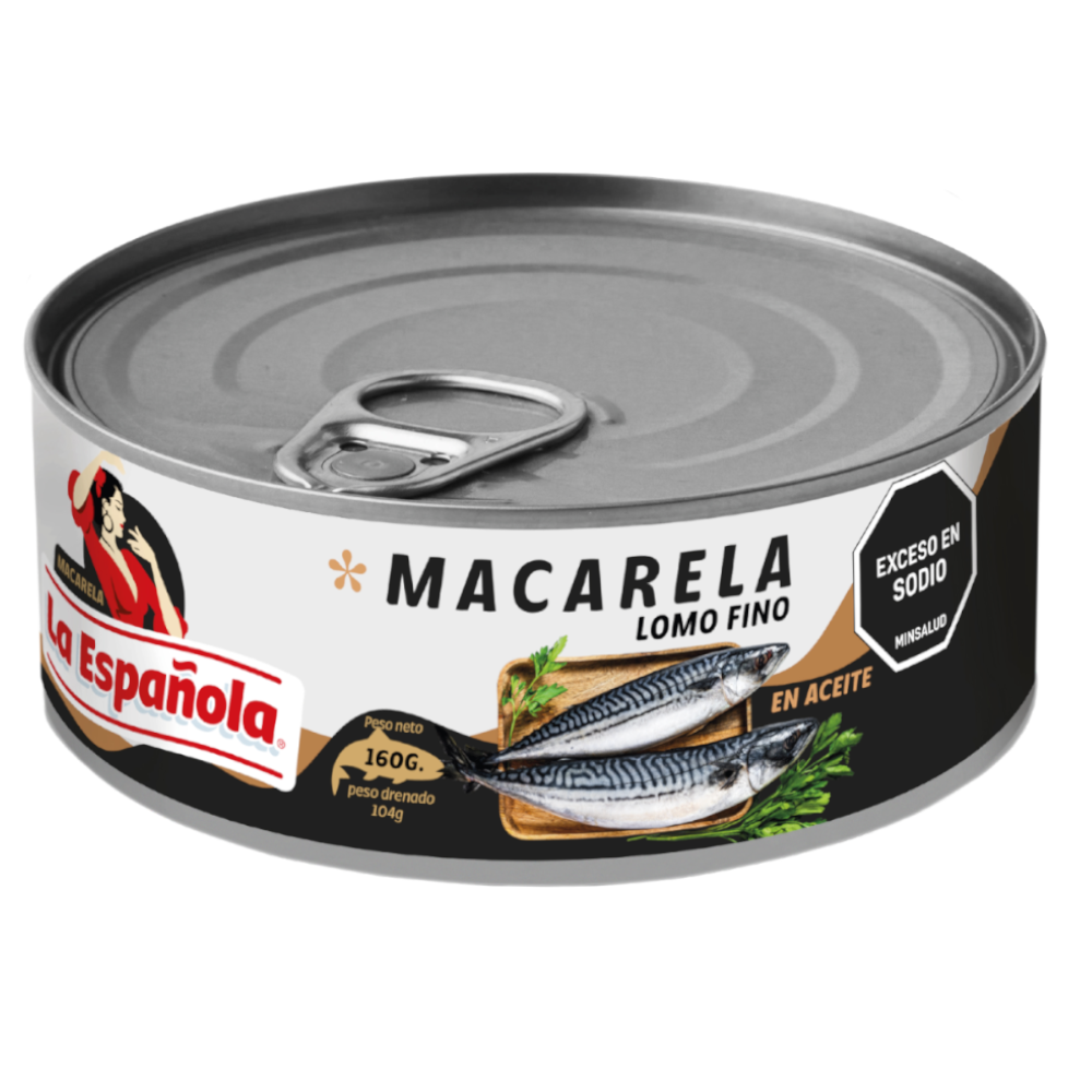 Macarela En Aceite La Española Lata 160Gr