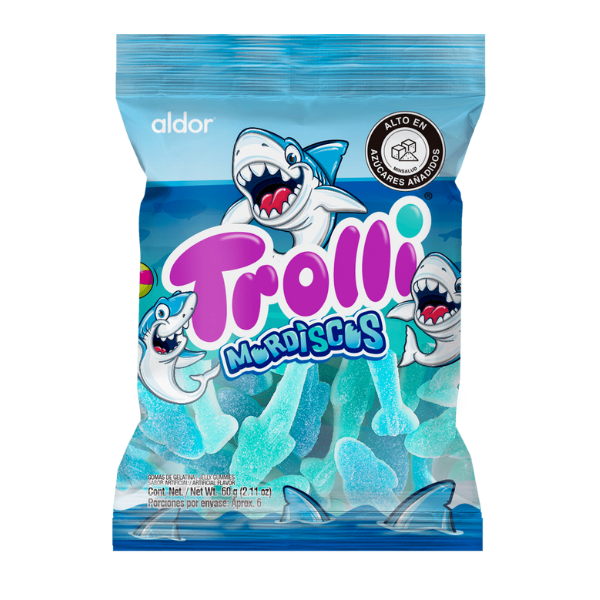 Gomitas Trolli Mordiscos 60Gr