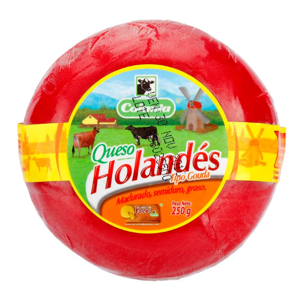 Queso Holandés Colanta Entero 250Gr