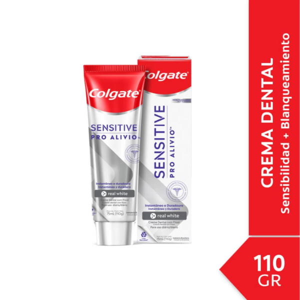 Crema Dental Colgate Sensitive Pro Real/White 110Gr