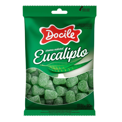 Gomas Eucalipto Docile 60Gr