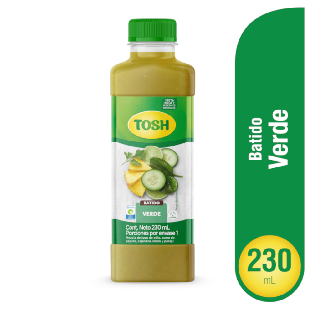 Batido Verde Tosh 230Ml
