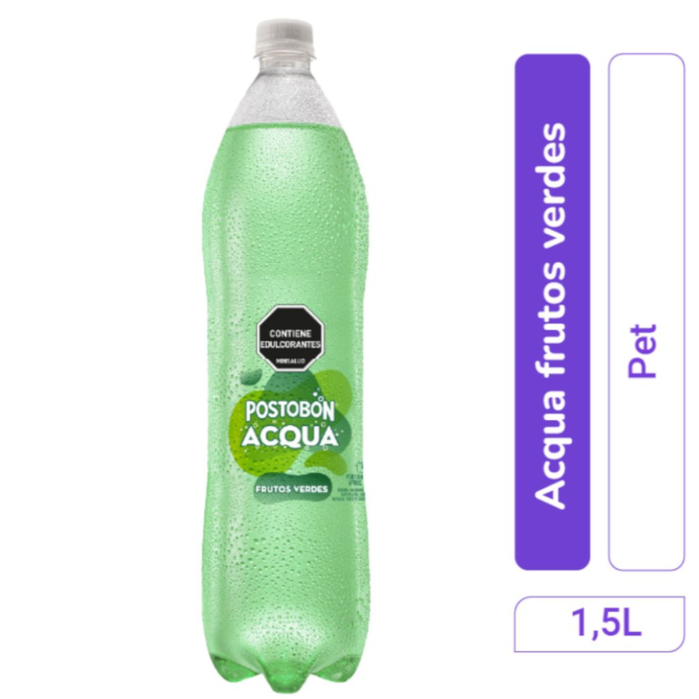 Acqua Postobon Frutos Verdes 1500Ml