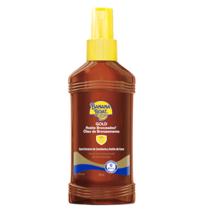 Aceite Bronceador Banana Boat Spf4 236Ml