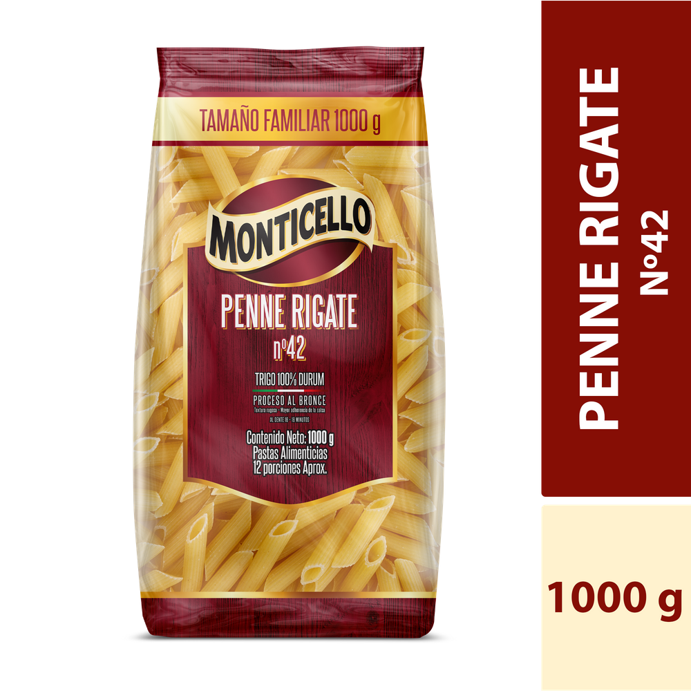 Penne Rigate Monticello N°42 1000Gr