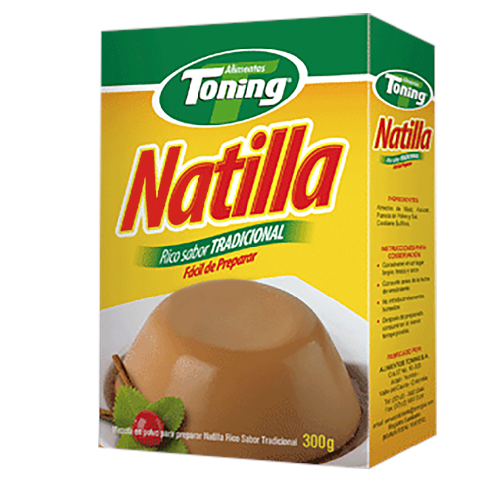 Natilla Toning Tradicional Navidad 300Gr