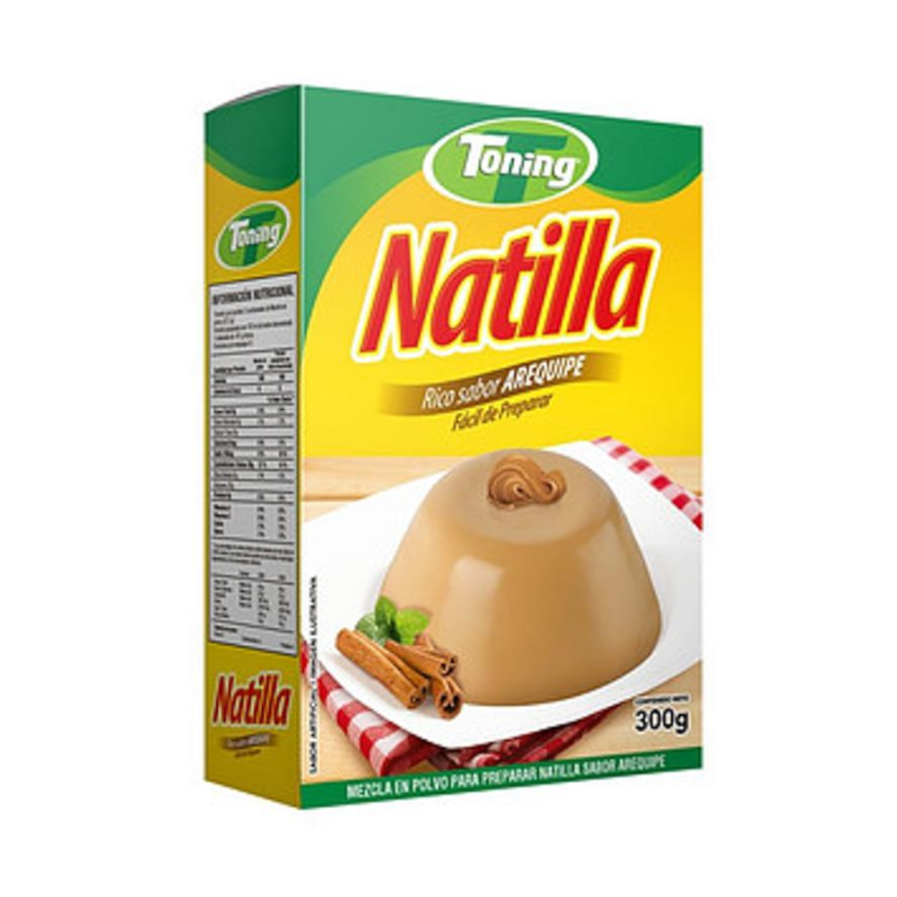 Natilla Toning Arequipe Navidad 300Gr